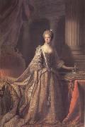 Allan Ramsay Queen Charlotte (mk25) oil painting artist